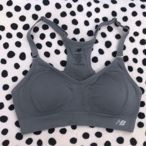 Grey Sports bra